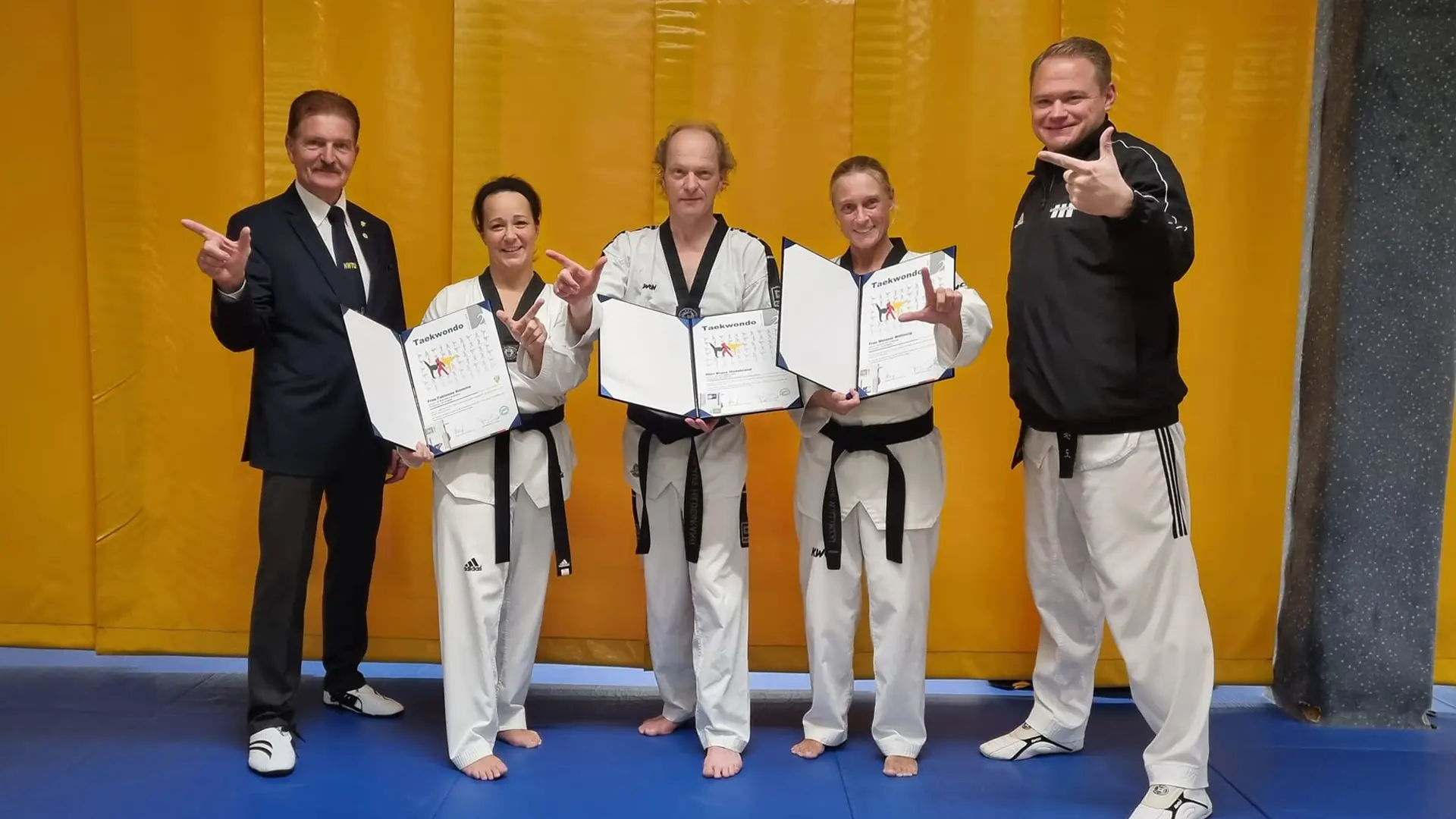 Taekwondo Alsdorf Neue Dantraeger 2022