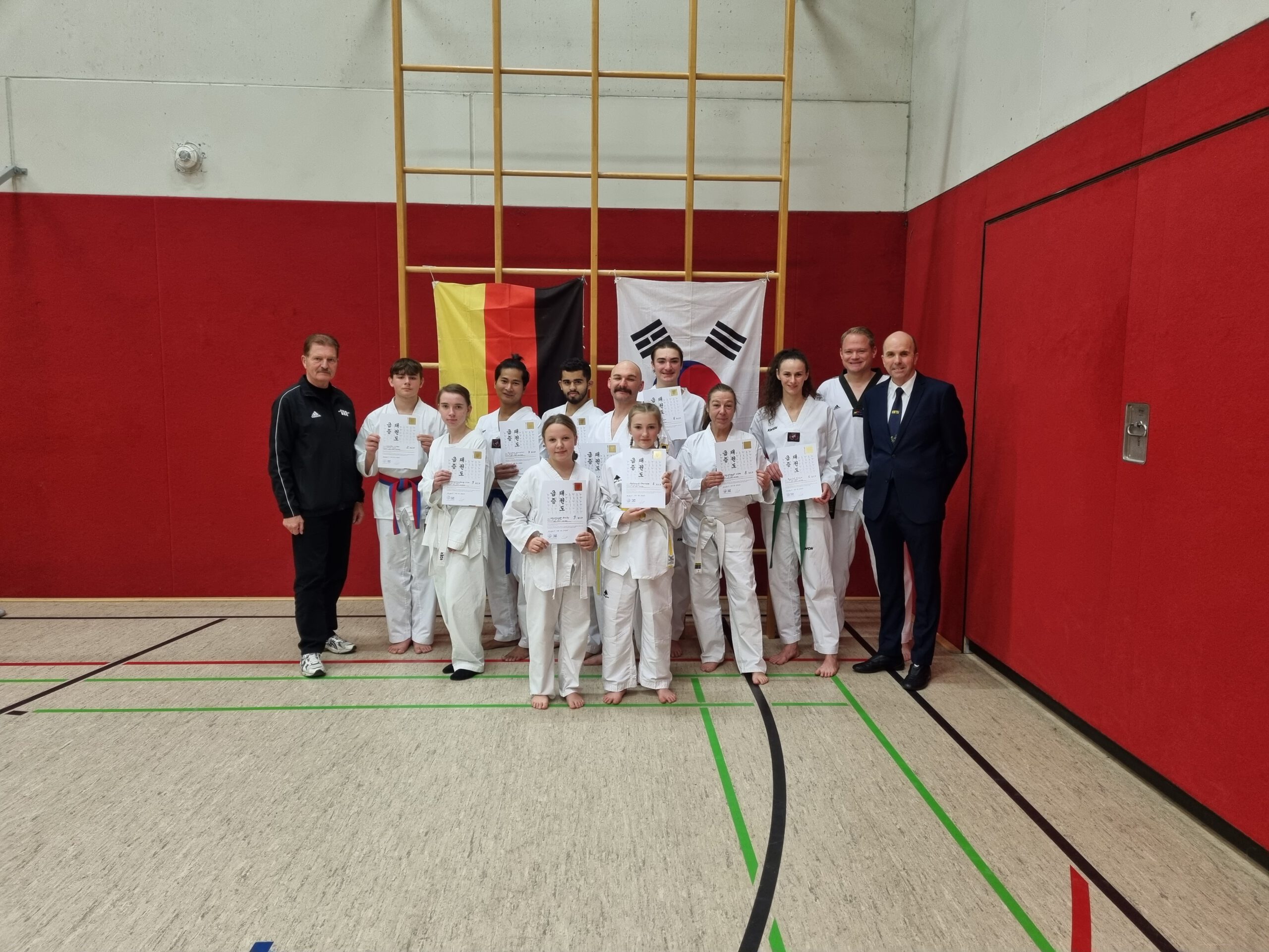 2. Kup-Prüfung 2022 des Taekwondo Club Alsdorf e.V.